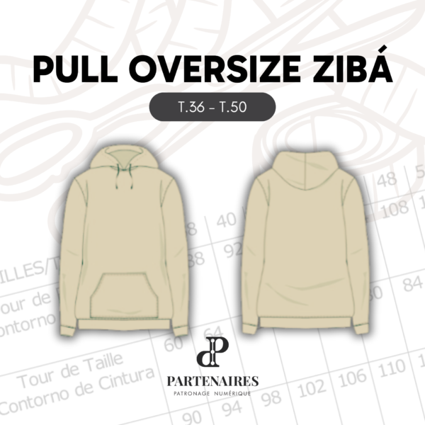 pull oversize zibá